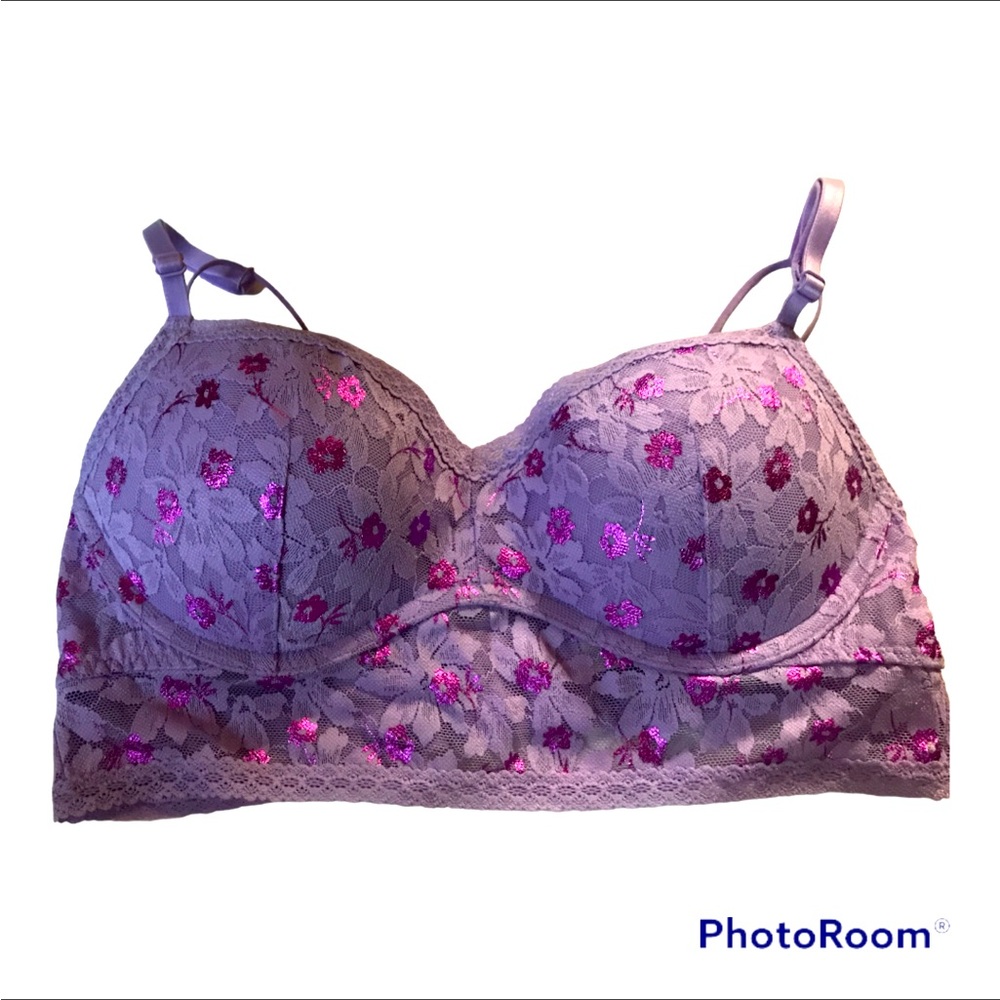 Pink bra